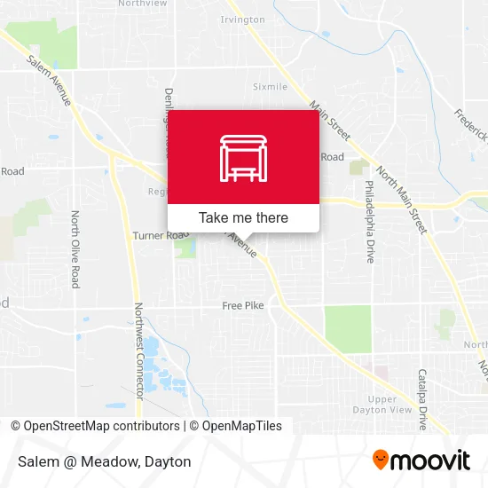 Salem @ Meadow map