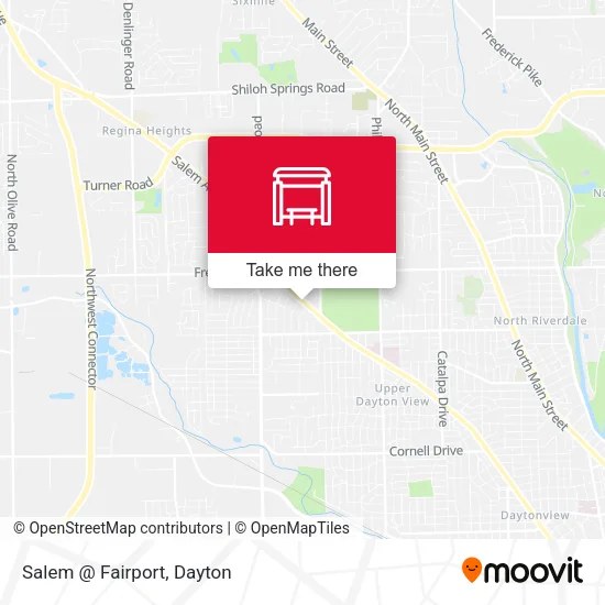 Mapa de Salem @ Fairport