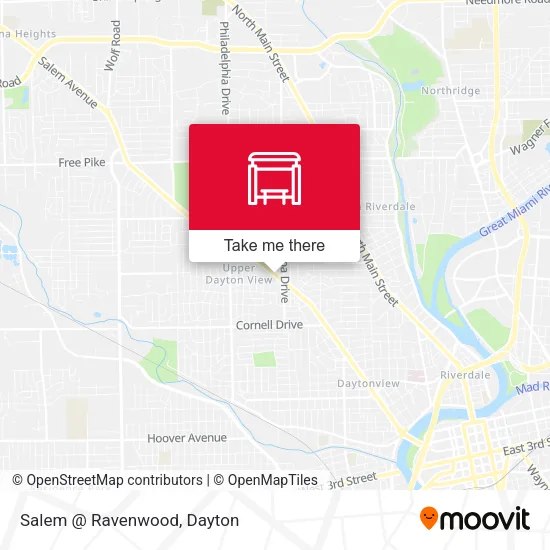 Salem @ Ravenwood map
