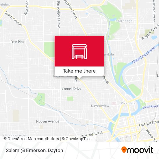 Mapa de Salem @ Emerson