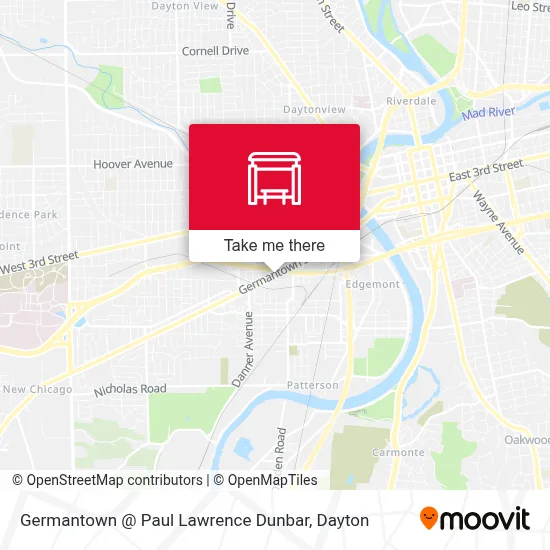 Germantown @ Paul Lawrence Dunbar map