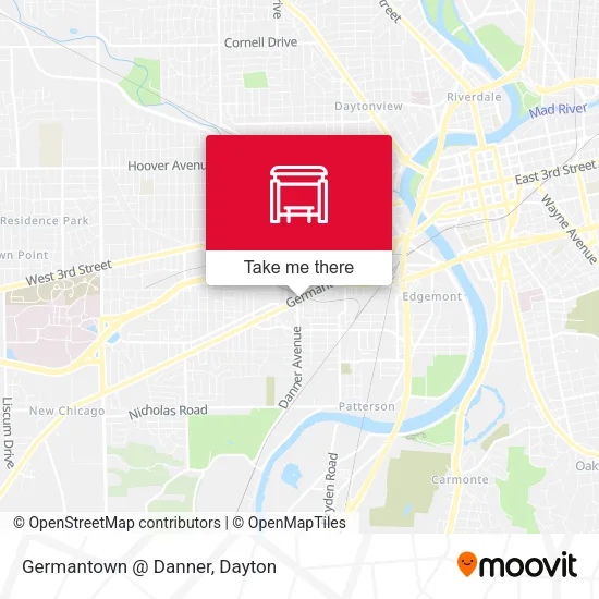 Mapa de Germantown @ Danner