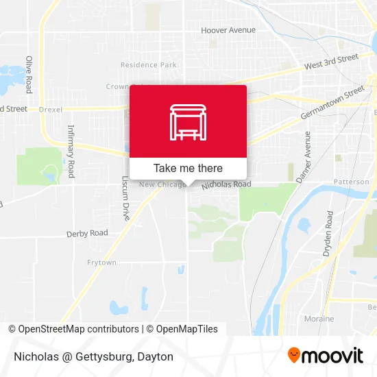 Nicholas @ Gettysburg map