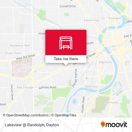 Mapa de Lakeview @ Randolph