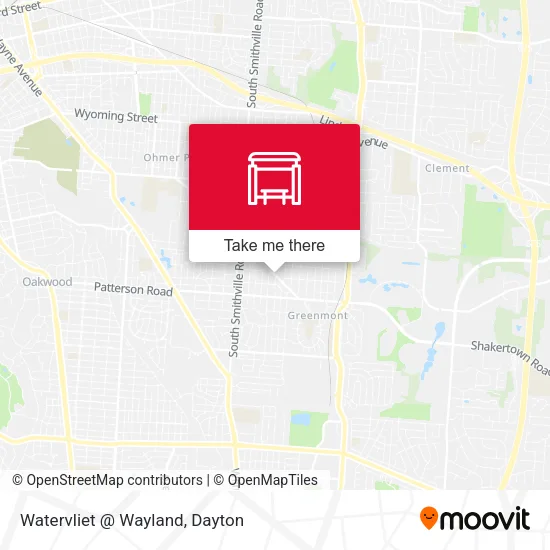 Mapa de Watervliet @ Wayland