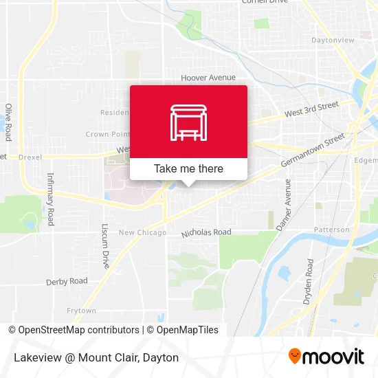 Mapa de Lakeview @ Mount Clair