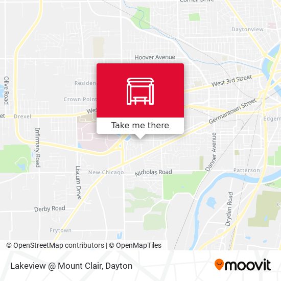 Mapa de Lakeview @ Mount Clair
