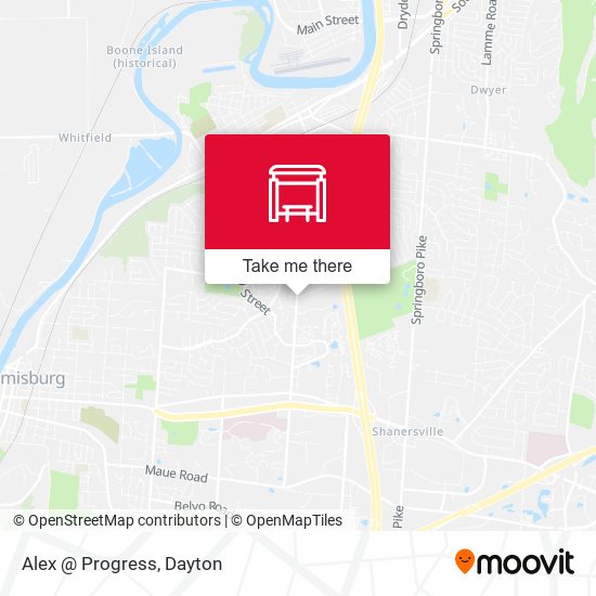 Alex @ Progress map