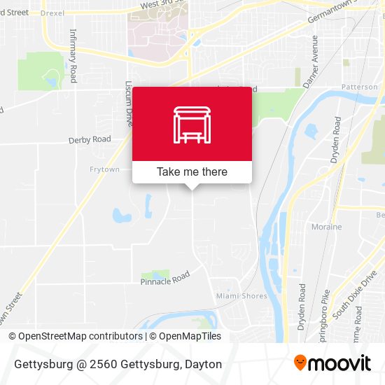 Mapa de Gettysburg @ 2560 Gettysburg