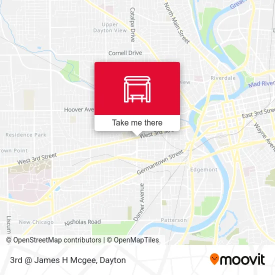 Mapa de 3rd @ James H Mcgee