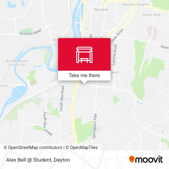 Mapa de Alex Bell @ Student