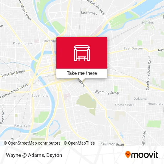 Mapa de Wayne @ Adams