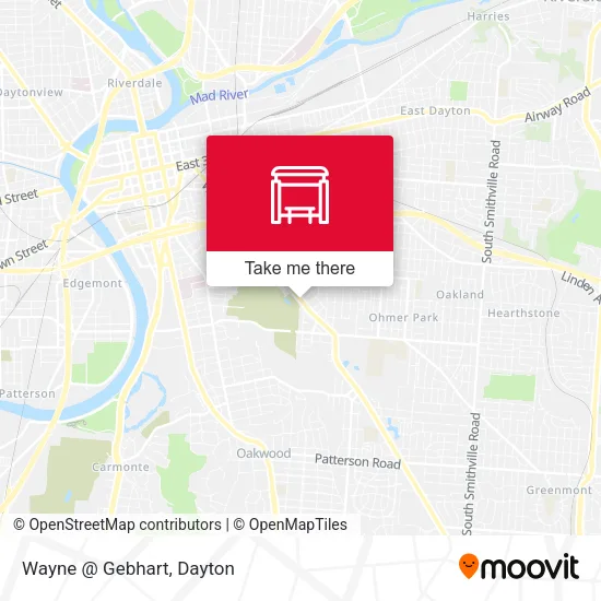 Mapa de Wayne @ Gebhart