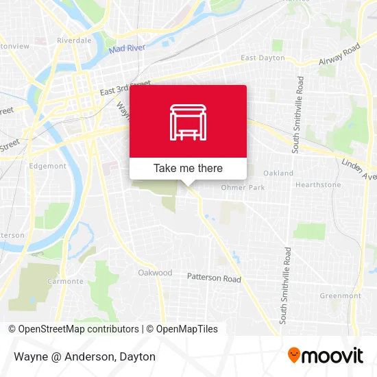 Mapa de Wayne @ Anderson
