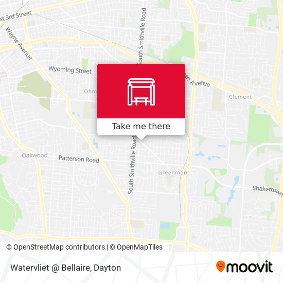 Watervliet @ Bellaire map
