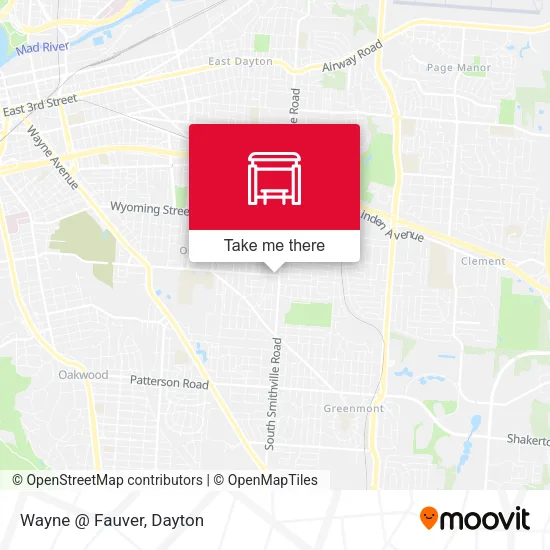 Mapa de Wayne @ Fauver