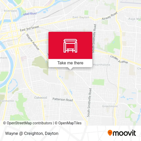 Mapa de Wayne @ Creighton