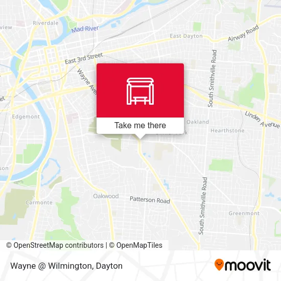 Mapa de Wayne @ Wilmington