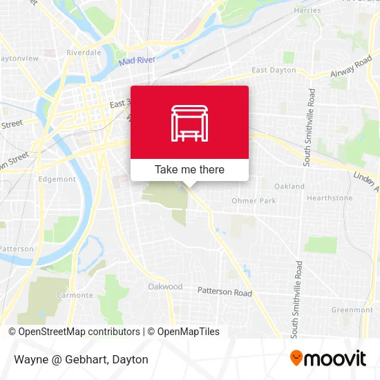 Mapa de Wayne @ Gebhart