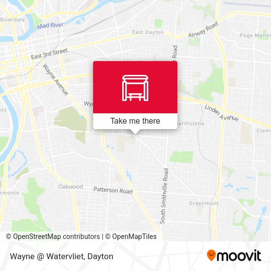 Mapa de Wayne @ Watervliet