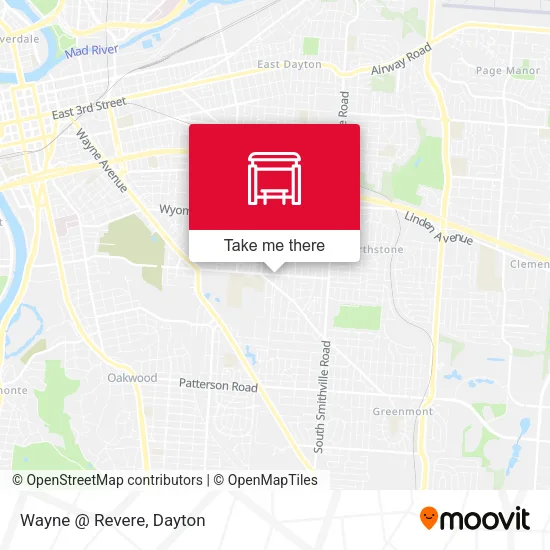 Mapa de Wayne @ Revere