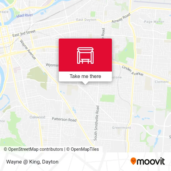 Mapa de Wayne @ King