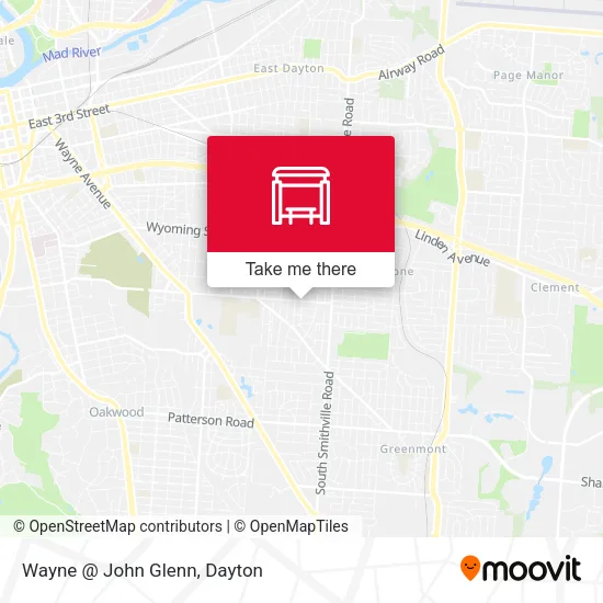 Mapa de Wayne @ John Glenn