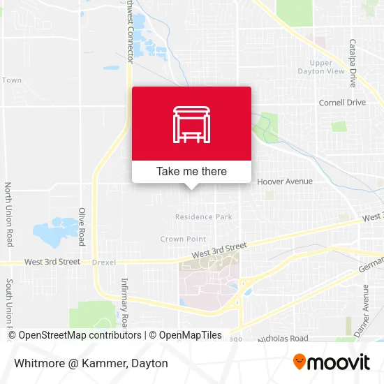 Whitmore @ Kammer map