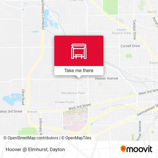 Hoover @ Elmhurst map