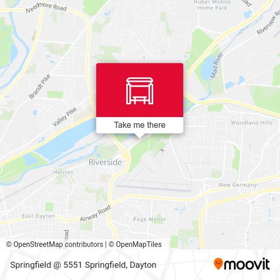 Springfield @ 5551 Springfield map