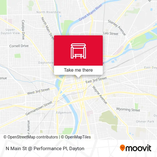 Mapa de N Main St @ Performance Pl