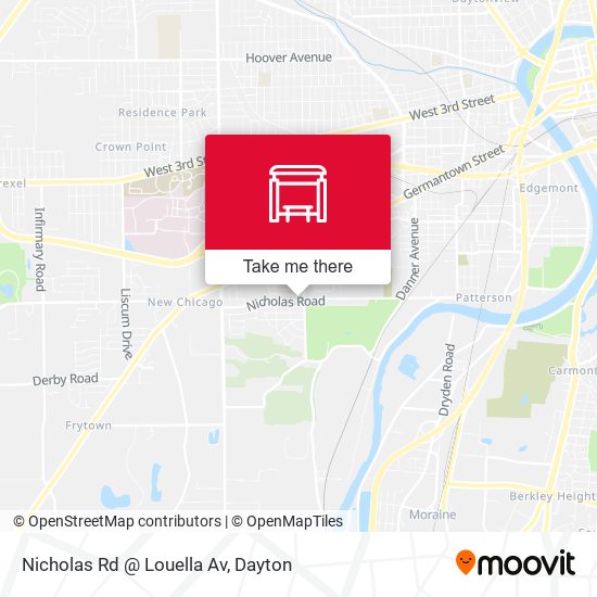 Nicholas Rd @ Louella Av map