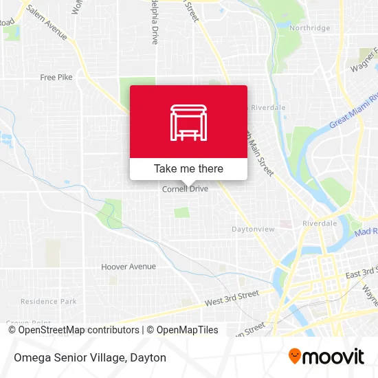 Omega Senior Village map