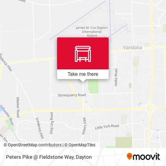 Peters Pike  @ Fieldstone Way map