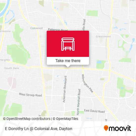 Mapa de E Dorothy Ln @ Colonial Ave