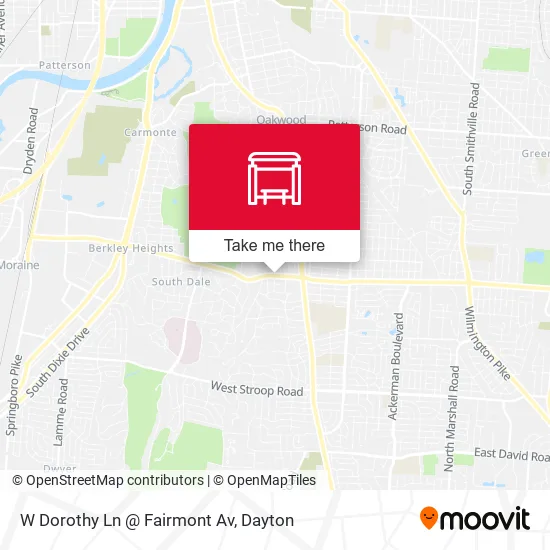 Mapa de W Dorothy Ln @ Fairmont Av