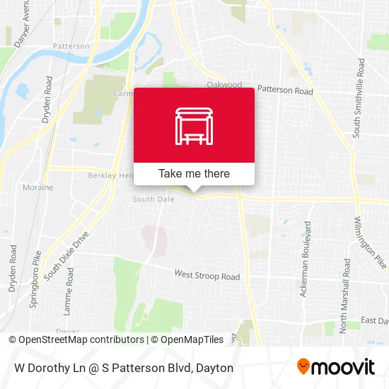 Mapa de W Dorothy Ln @ S Patterson Blvd