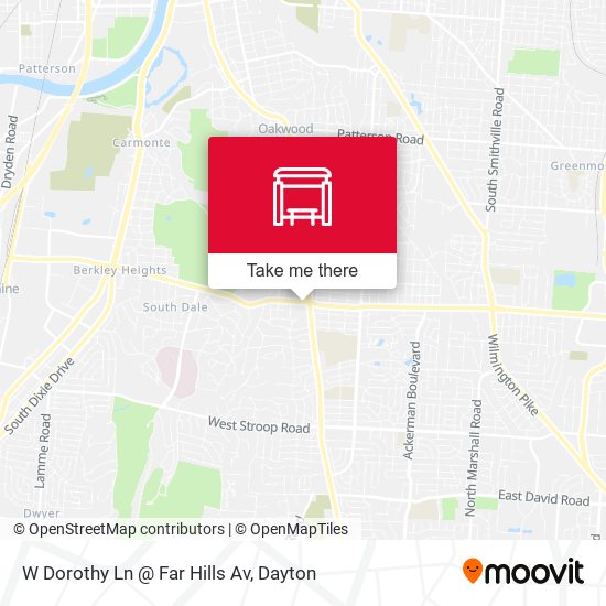Mapa de W Dorothy Ln @ Far Hills Av