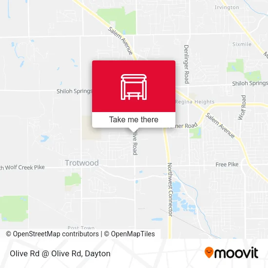 Mapa de Olive Rd @ Olive Rd