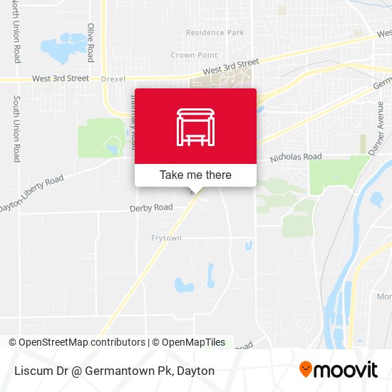 Liscum Dr @ Germantown Pk map
