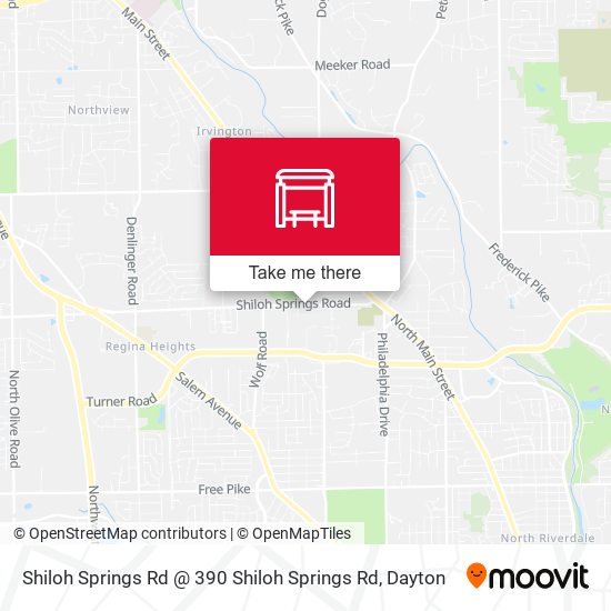 Shiloh Springs Rd @ 390 Shiloh Springs Rd map