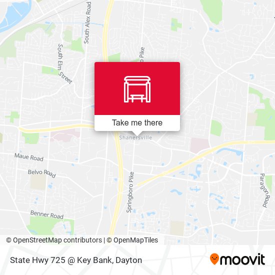 State Hwy 725 @ Key Bank map