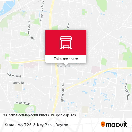 Mapa de State Hwy 725 @ Key Bank