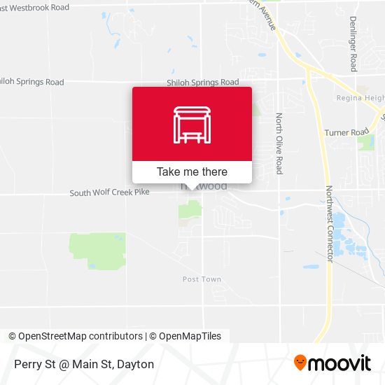 Mapa de Perry St @ Main St