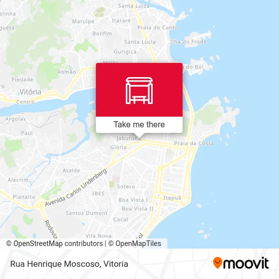 Rua Henrique Moscoso map