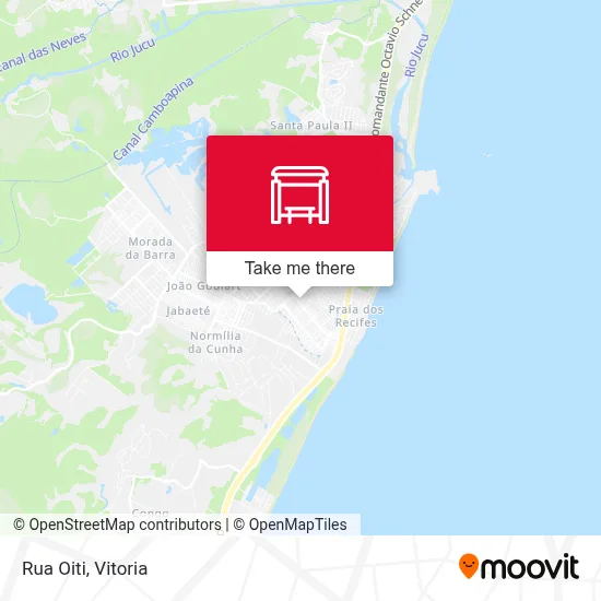 Rua Oiti map