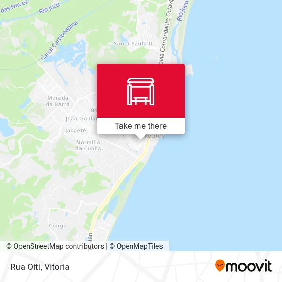 Rua Oiti map