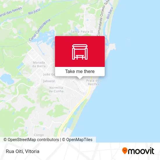 Rua Oiti map
