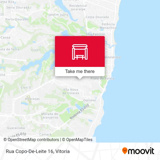 Rua Copo-De-Leite 16 map