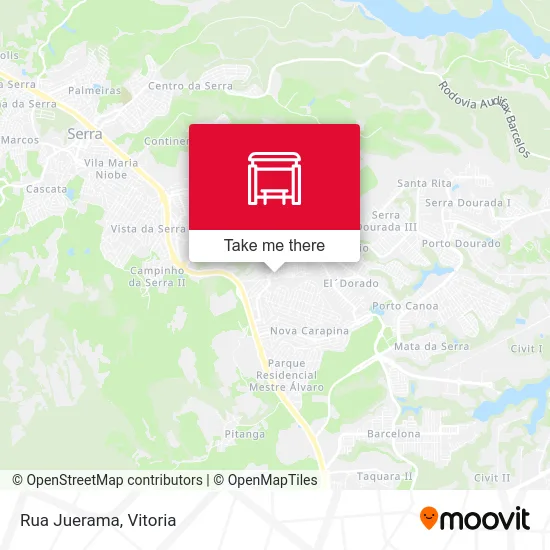 Rua Juerama map